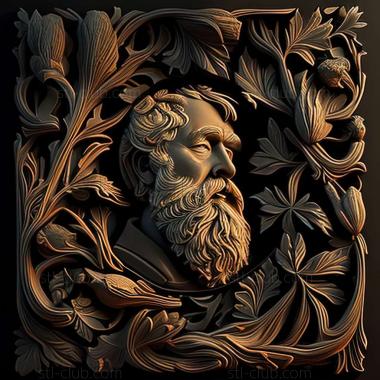 3D model William Morris (STL)